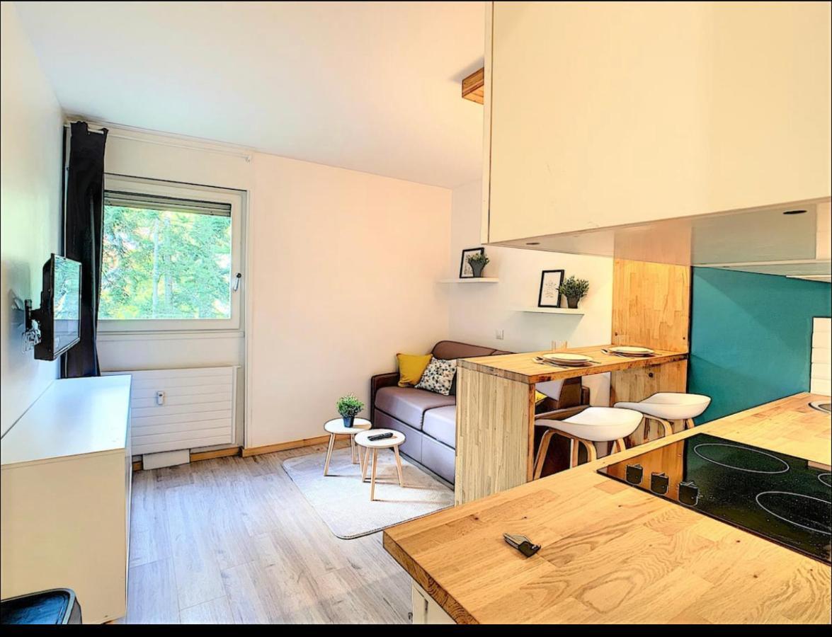 Centre Saint-Gervais Studio Vert Moderne 2 Pers Proche Telecabine Eksteriør billede